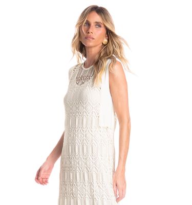 Vestido Regata Com Combinete Barolo - Imagem 3 - Mobile