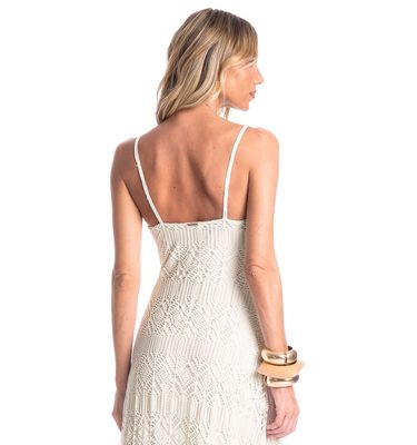Vestido Feminino Alcinha Com Cinto Barolo - Imagem 4 - Mobile