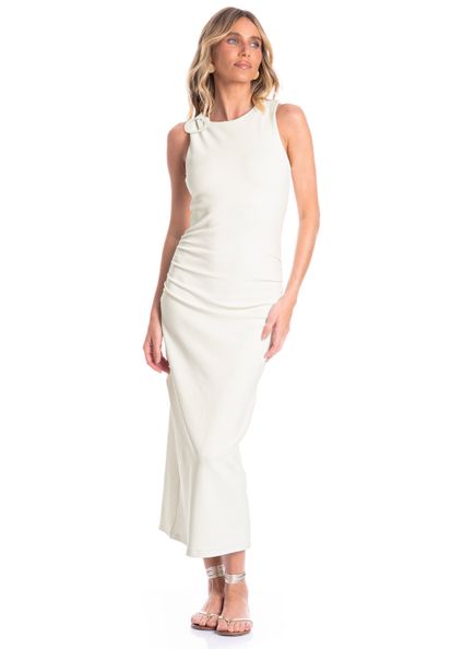 Vestido Feminino Barolo Branco - Imagem 1