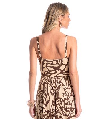 Vestido Feminino Longo Corset Siena - Imagem 4 - Mobile