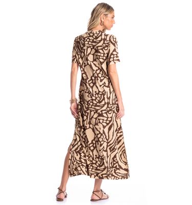 Vestido Feminino Com Manga Siena - Imagem 2 - Mobile