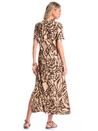 Vestido Feminino Com Manga Siena - Imagem 2 - Desktop