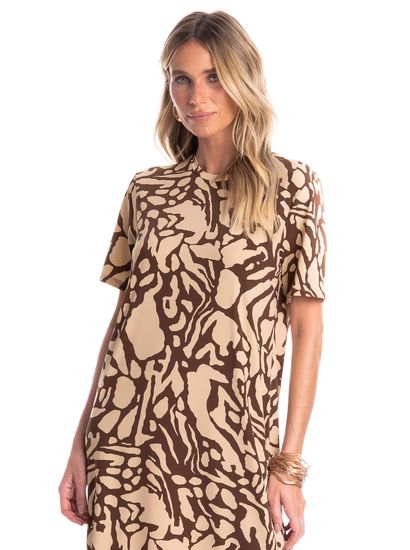Vestido Feminino Com Manga Siena - Imagem 3 - Desktop