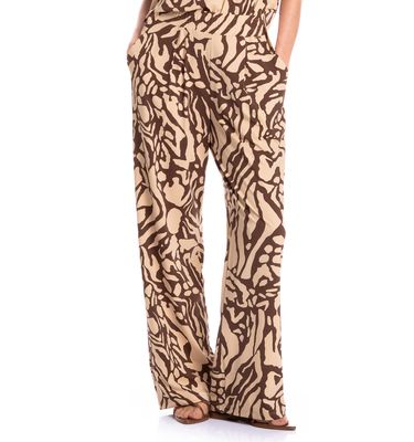 Calça Feminina Com Pregas E Bolso Siena - Imagem 3 - Mobile