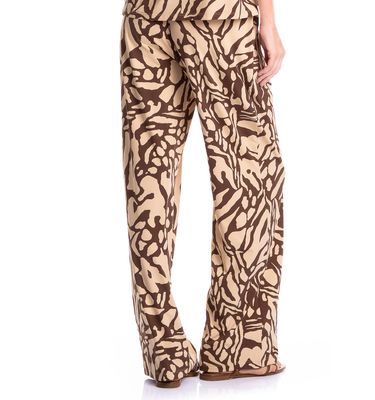 Calça Feminina Com Pregas E Bolso Siena - Imagem 4 - Mobile