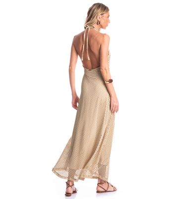 Vestido Feminino Frente Única Trama - Imagem 2 - Mobile