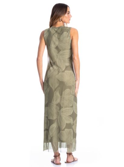 Vestido Feminino Em Tule Bruma - Imagem 2 - Desktop