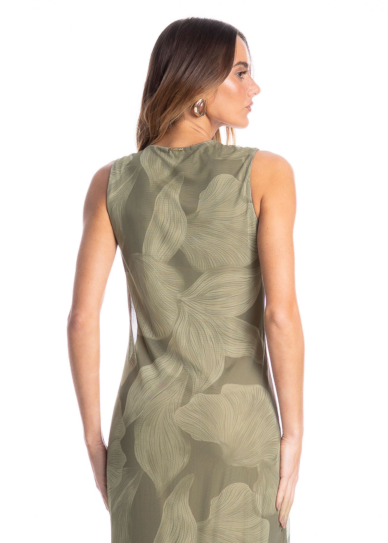 Vestido Feminino Em Tule Bruma - Imagem 4 - Mobile
