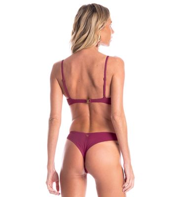 Biquíni Corset Slim Gigi Inteira Floral - Imagem 2 - Mobile