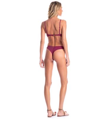 Biquíni Corset Slim Gigi Inteira Floral - Imagem 4 - Mobile