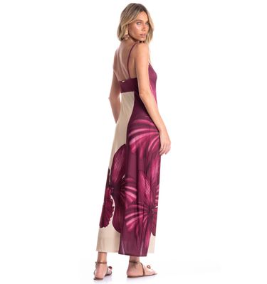 Vestido Feminino De Alcinha Floral - Imagem 2 - Mobile