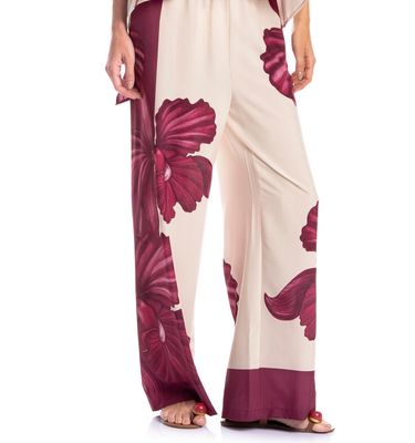 Calça Feminina Floral - Imagem 3 - Mobile