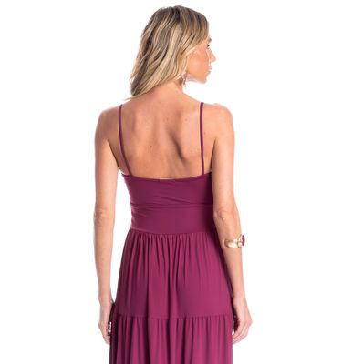 Vestido Feminino Babados Floral - Imagem 4 - Mobile