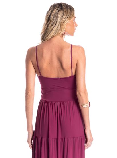 Vestido Feminino Babados Floral - Imagem 4 - Desktop