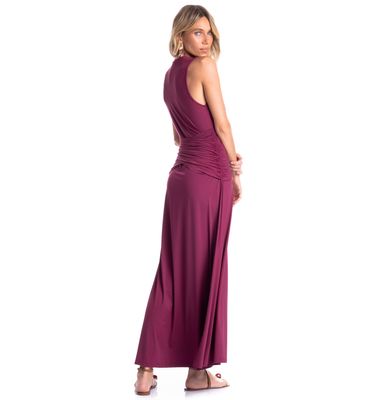Vestido Feminino Transpassado Floral - Imagem 2 - Mobile