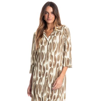 Chemise Feminina Midi Manga 7/8 Savanna - Imagem 3 - Mobile
