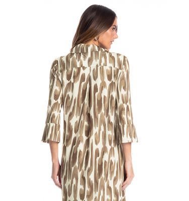 Chemise Feminina Midi Manga 7/8 Savanna - Imagem 4 - Mobile