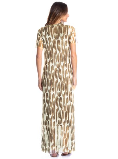 Vestido Em Tule Com Manga E Combinete Savanna - Imagem 2 - Desktop