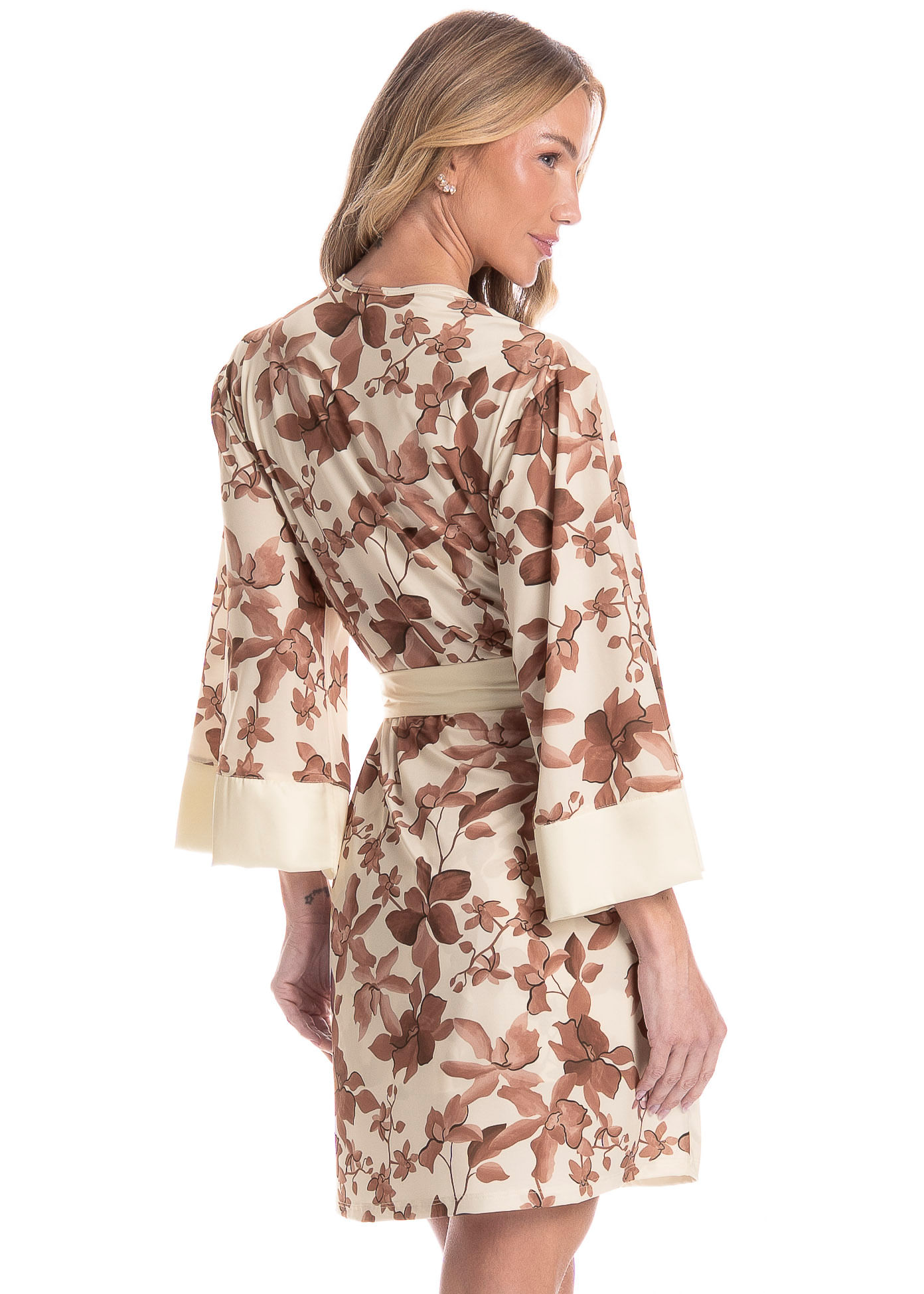 Robe Feminino Thalia Marrom - Imagem 2