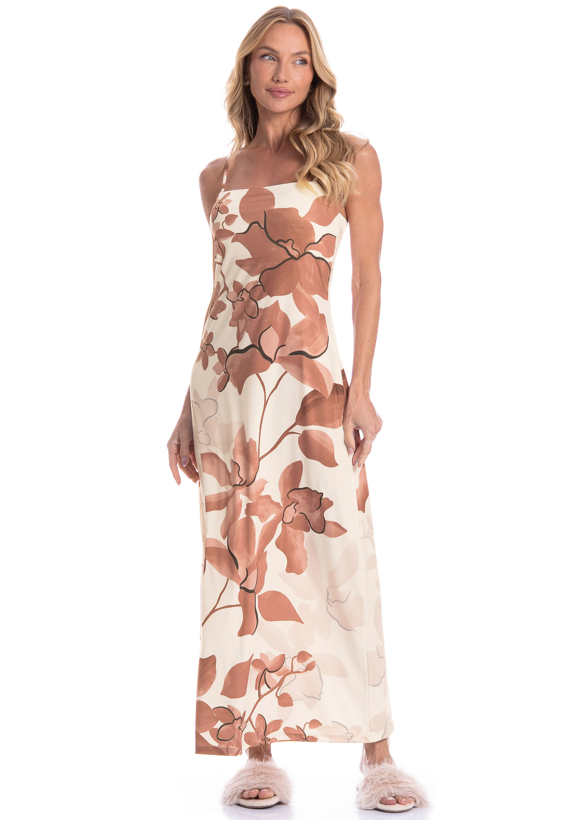 Vestido Longo Feminino Thalia - Imagem 1