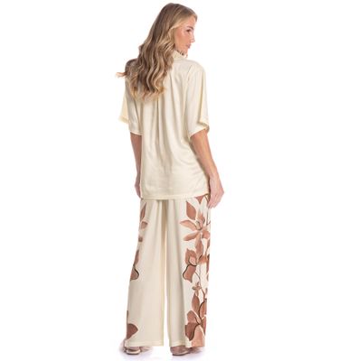 Pijama Feminino Longo Americano Thalia - Imagem 2 - Mobile