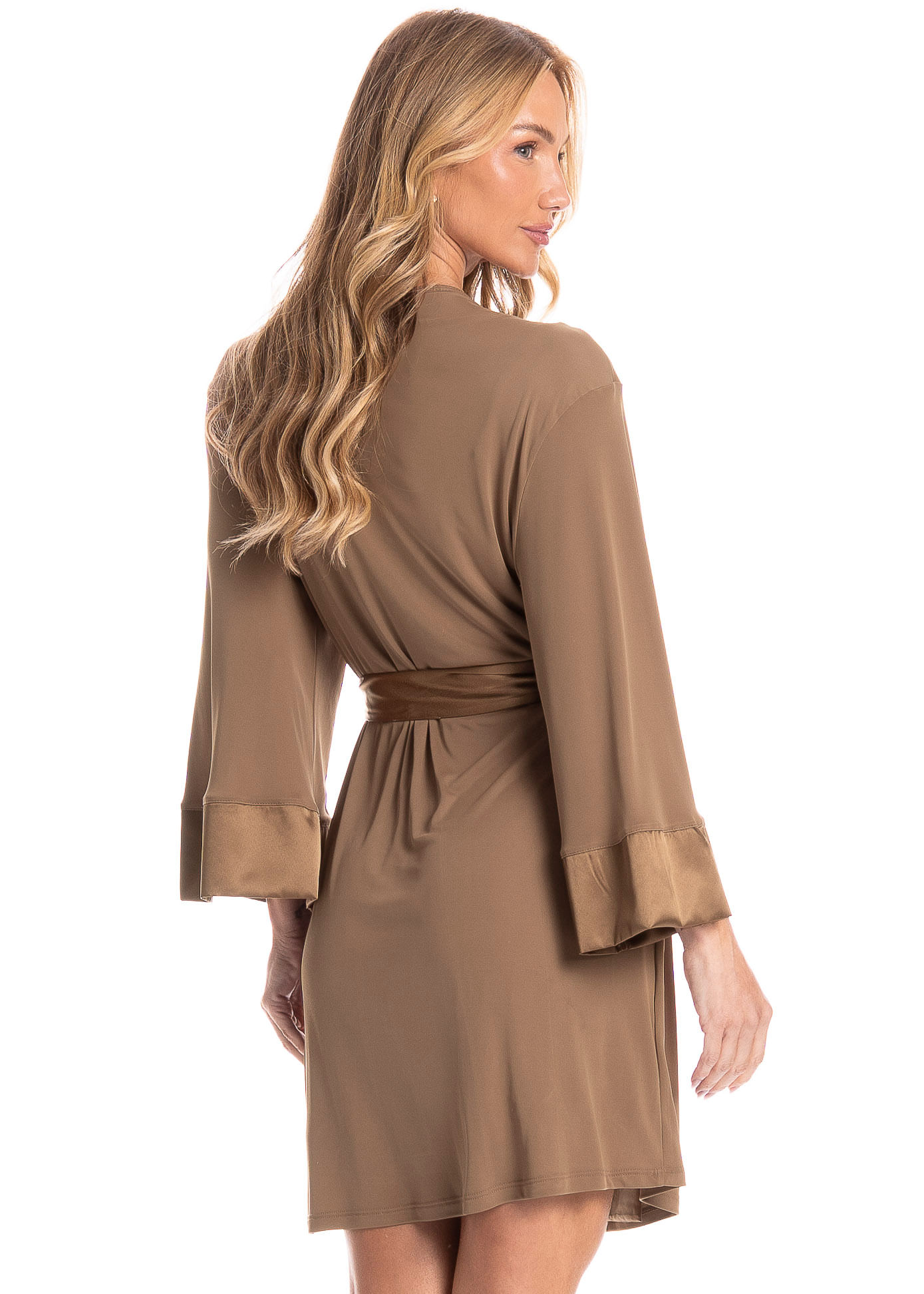 Robe Feminino New Manu Bege - Imagem 2