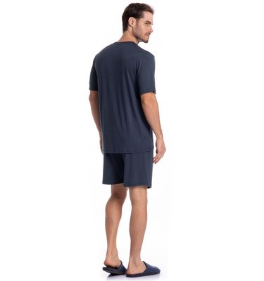 Pijama Masculino Curto Thomas Tombini - Imagem 4 - Mobile
