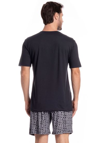 Pijama Masculino Curto Thomas Tombini - Imagem 2 - Desktop