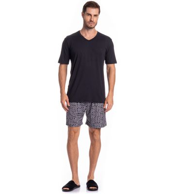 Pijama Masculino Curto Thomas Tombini - Imagem 3 - Mobile