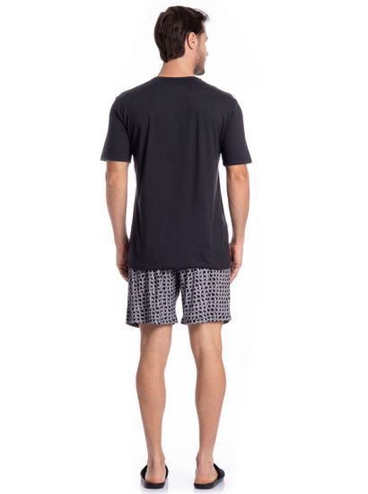 Pijama Masculino Curto Thomas Tombini - Imagem 4 - Desktop