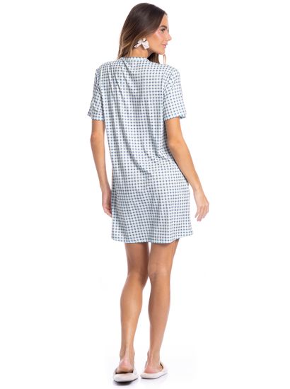 Camisão Feminino Curto Fresh Moka - Imagem 4 - Desktop