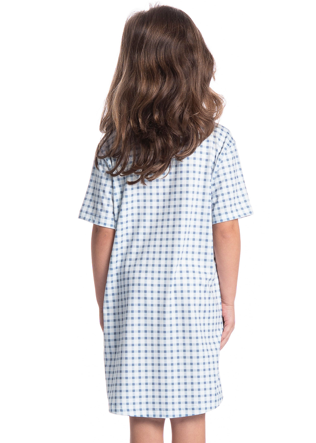 Camisão Infantil Feminino Curto Fresh Moka - Imagem 2 - Mobile