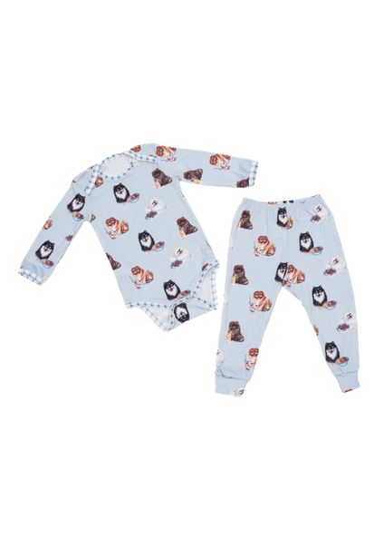 Conjunto Baby Fresh Moka Azul-2 - Imagem 1