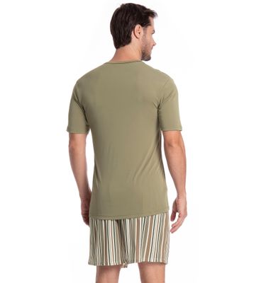 Pijama Masculino Curto Clóvis Tombini - Imagem 2 - Mobile