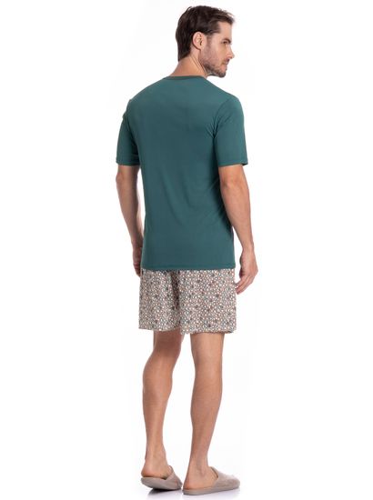 Pijama Masculino Curto Clóvis Tombini - Imagem 4 - Desktop