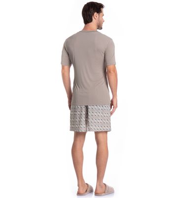 Pijama Masculino Curto Clóvis Tombini - Imagem 4 - Mobile