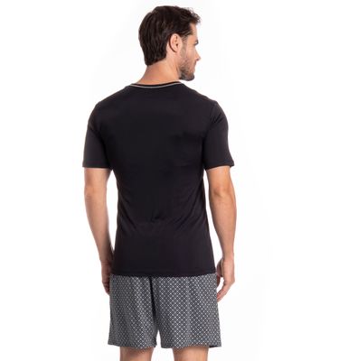 Pijama Masculino Curto Clóvis Tombini - Imagem 2 - Mobile
