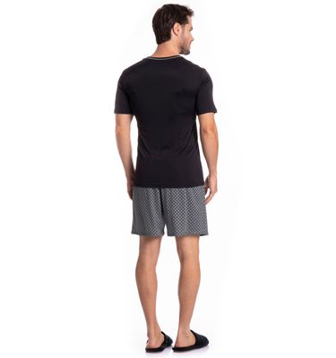 Pijama Masculino Curto Clóvis Tombini - Imagem 4 - Mobile