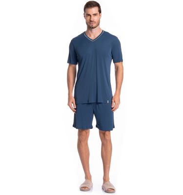 Pijama Masculino Curto Rafael Tombini - Imagem 3 - Mobile