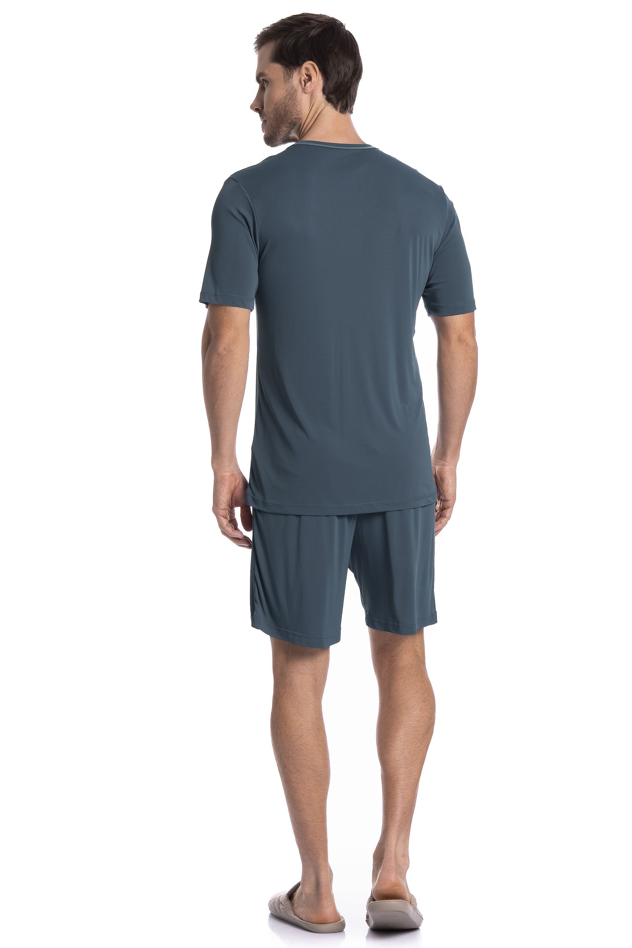Pijama Masculino Curto Rafael Tombini - Imagem 4 - Mobile