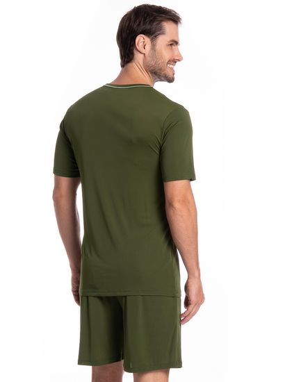 Pijama Masculino Curto Rafael Tombini - Imagem 2 - Desktop