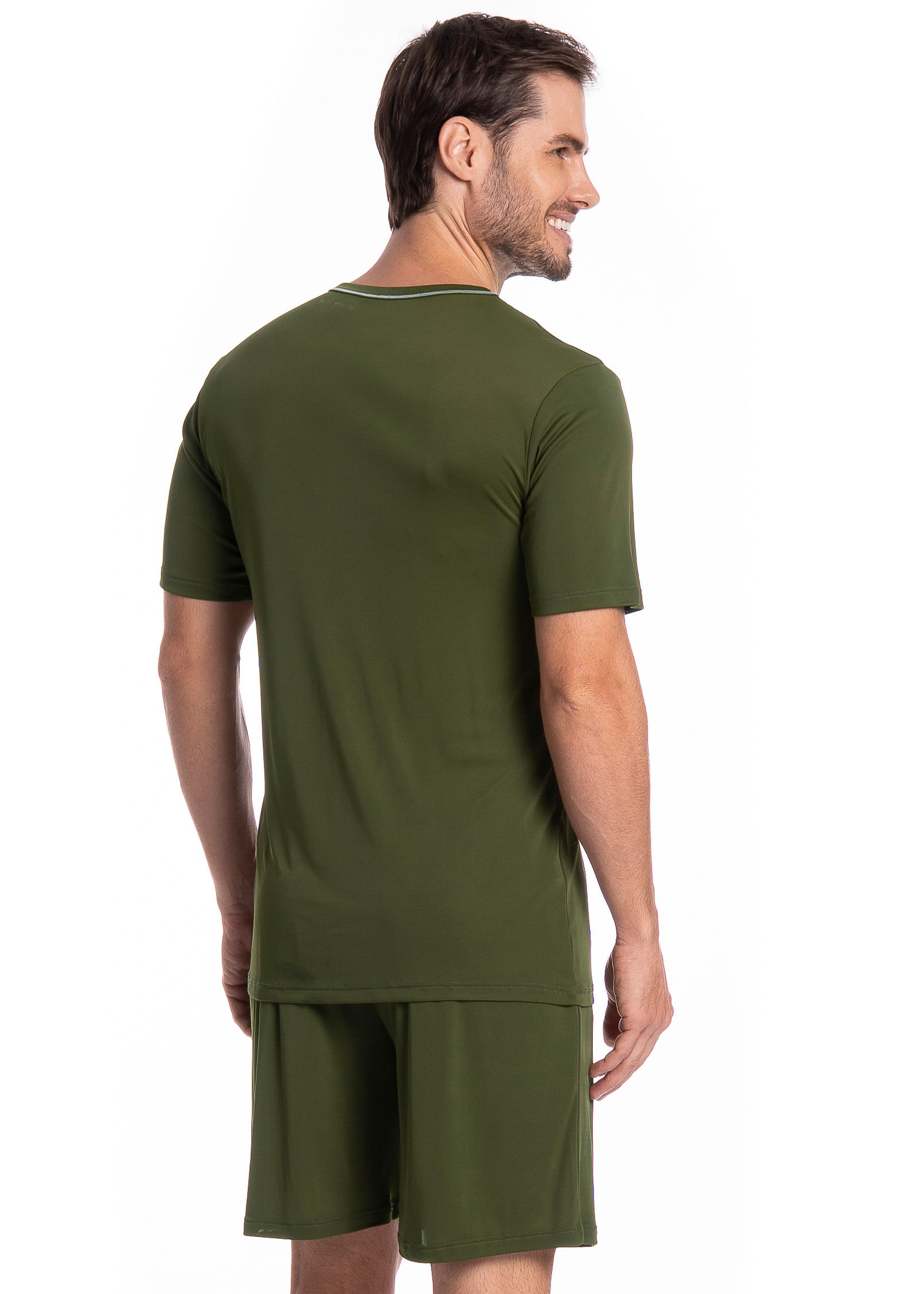 Pijama Masculino Curto Rafael Tombini - Imagem 2 - Mobile