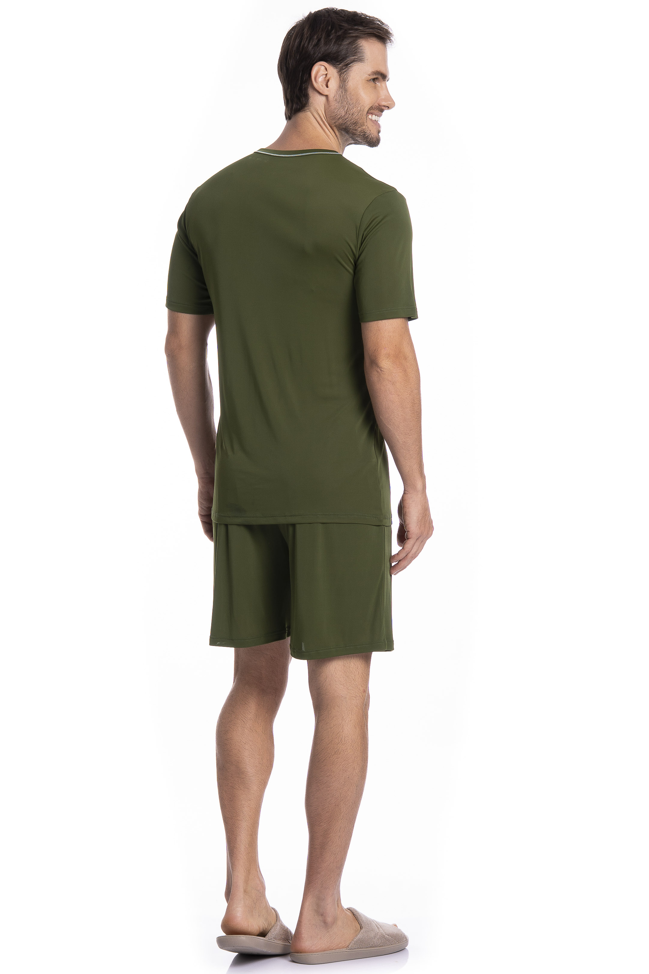 Pijama Masculino Curto Rafael Tombini - Imagem 4 - Mobile