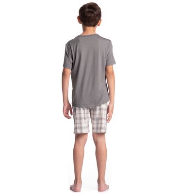 Pijama Infantil Curto Masculino Chess - Imagem 4 - Mobile