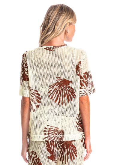 Blusa Feminina Conchas - Imagem 2 - Desktop