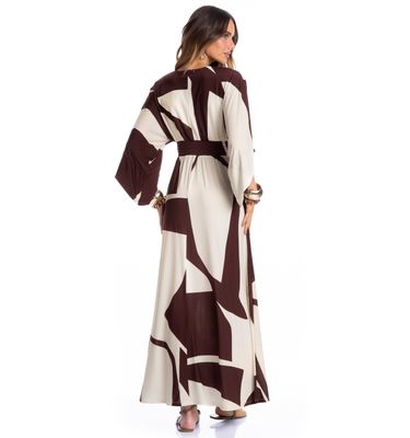 Kaftan Longo Litorânea - Imagem 2 - Mobile