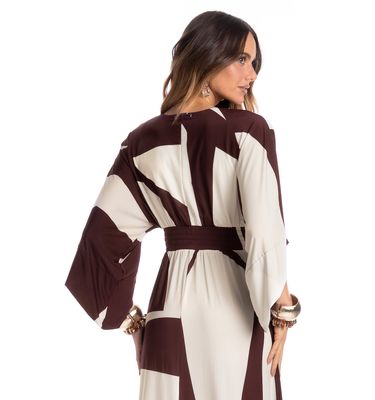 Kaftan Longo Litorânea - Imagem 4 - Mobile