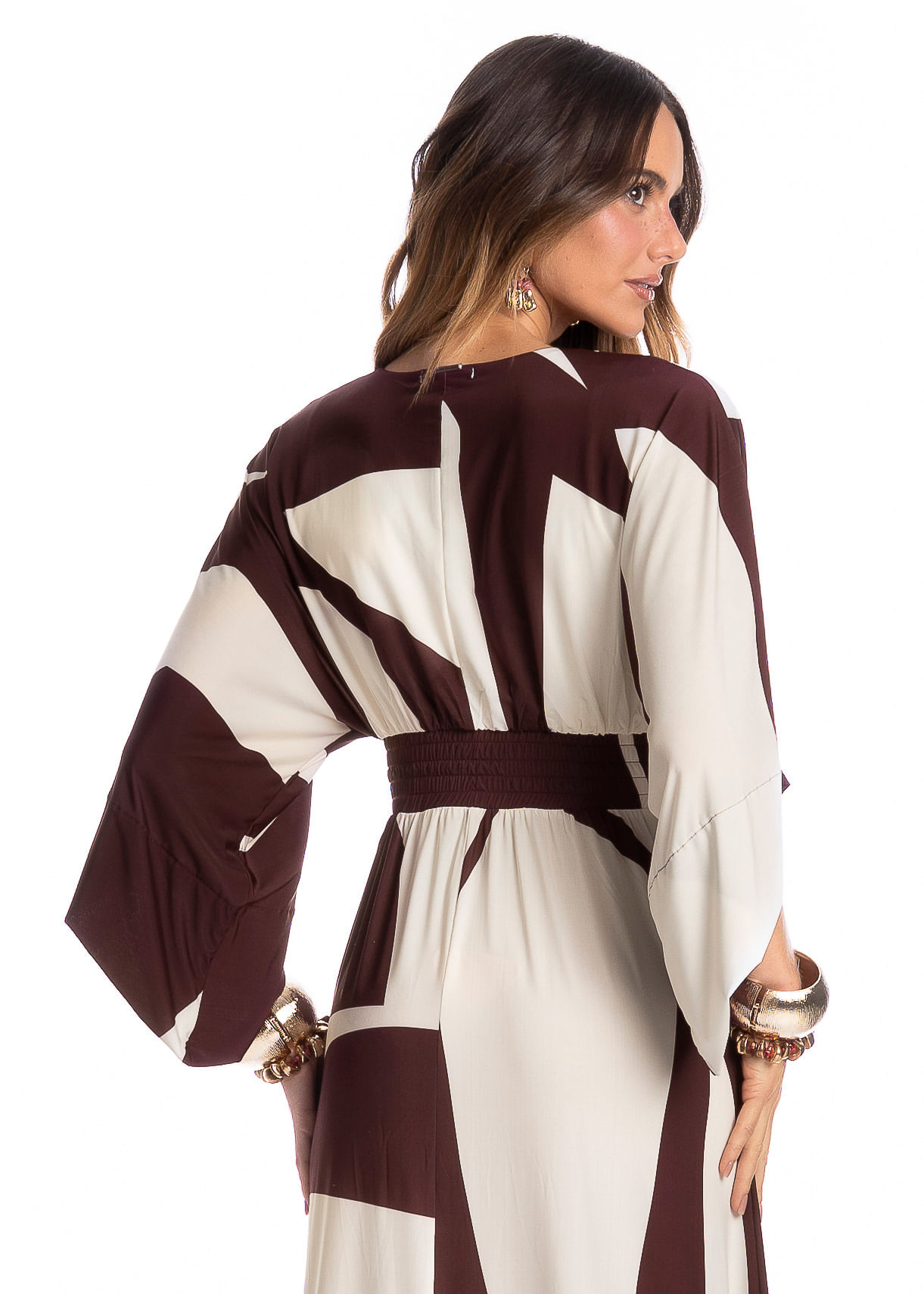 Kaftan Longo Litorânea - Imagem 4 - Mobile