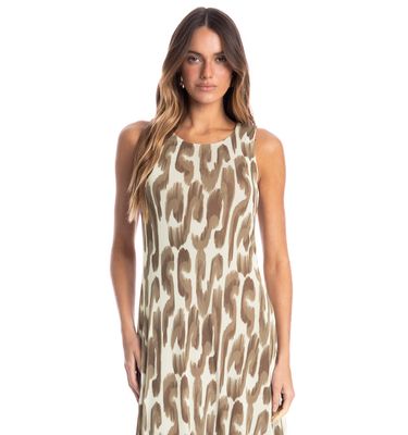 Vestido Feminino Evasê Savanna - Imagem 3 - Mobile