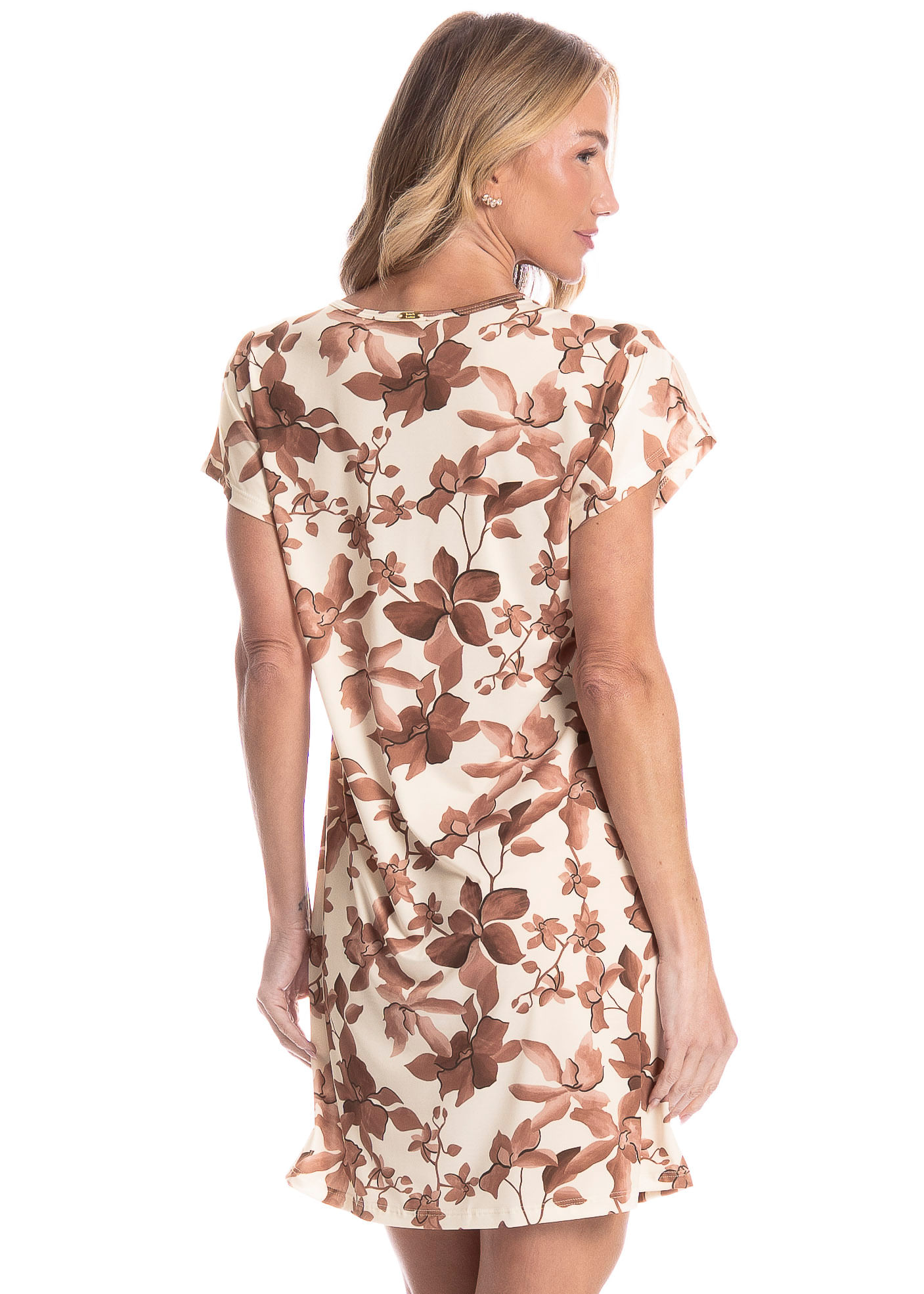 Camisão Feminino Thalia Marrom - Imagem 2